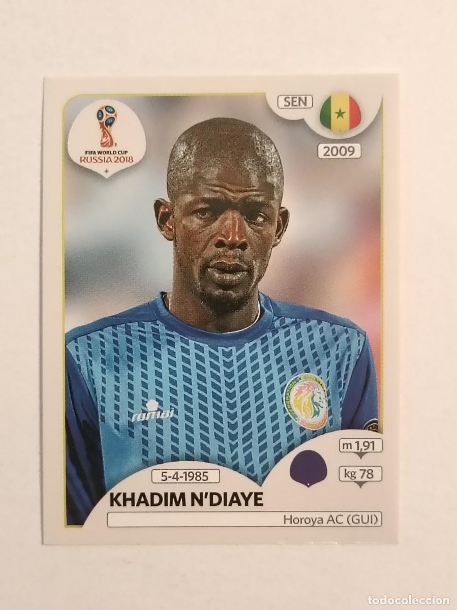 Cromos de f&uacute;tbol: #602 N'DIAYE (SENEGAL) MUNDIAL RUSIA 2018 PANINI VERSION ROSA