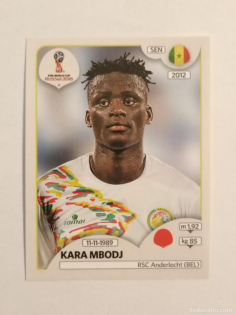 Cromos de f&uacute;tbol: #603 MBODJ (SENEGAL) MUNDIAL RUSIA 2018 PANINI VERSION ROSA