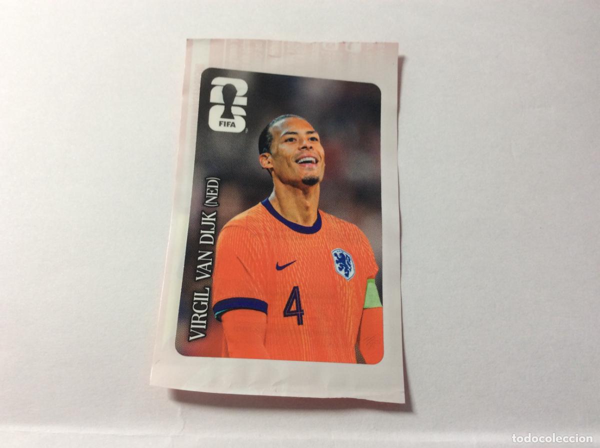 Cromos de f&uacute;tbol: Virgil van Dijk Holanda Coca Cola Cromo FIFA World Cup 2026 26 Panini Mundial