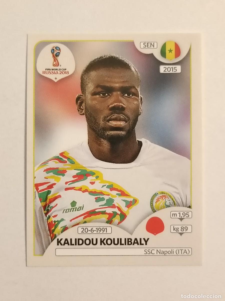 Cromos de f&uacute;tbol: #605 KOULIBALY (SENEGAL) MUNDIAL RUSIA 2018 PANINI VERSION ROSA