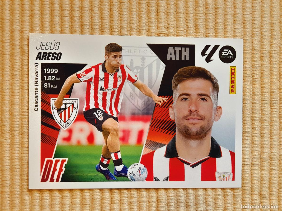 Cromos de f&uacute;tbol: CROMO 32 ARESO (ULTIMOS FICHAJES) ATHLETIC BILBAO LIGA 25-26 2025 2026 &Aacute;LBUM ESTE