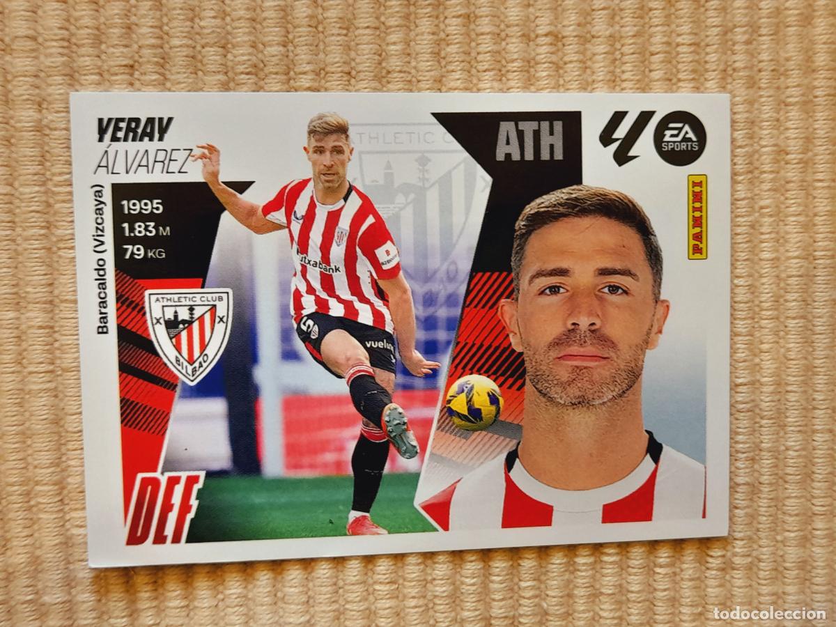 Cromos de f&uacute;tbol: CROMO 8 YERAY (ATHLETIC BILBAO) LIGA 25-26 2025 2026 &Aacute;LBUM ESTE