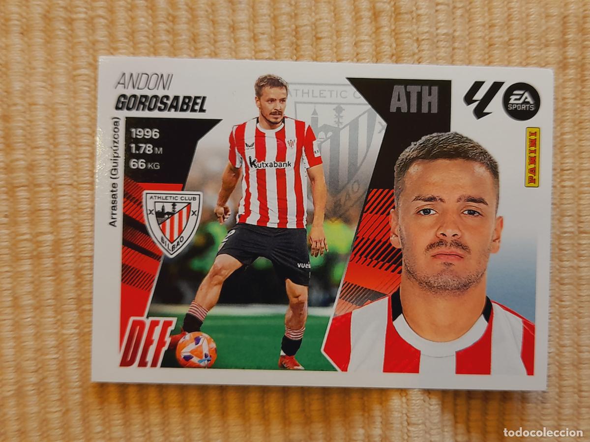 Cromos de f&uacute;tbol: CROMO 5A (5 A) GOROSABEL (ATHLETIC BILBAO) LIGA 25-26 2025 2026 &Aacute;LBUM ESTE