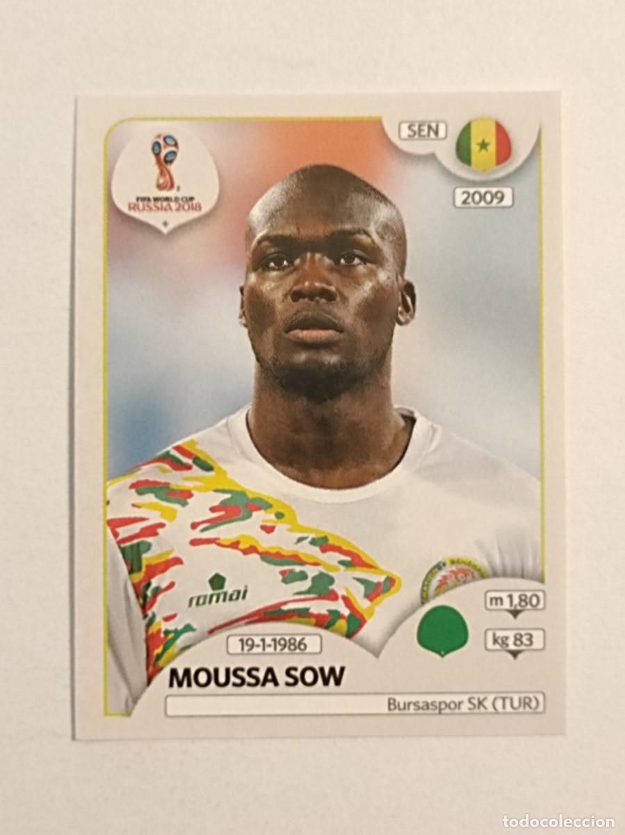 Cromos de f&uacute;tbol: #614 SOW (SENEGAL) MUNDIAL RUSIA 2018 PANINI VERSION ROSA