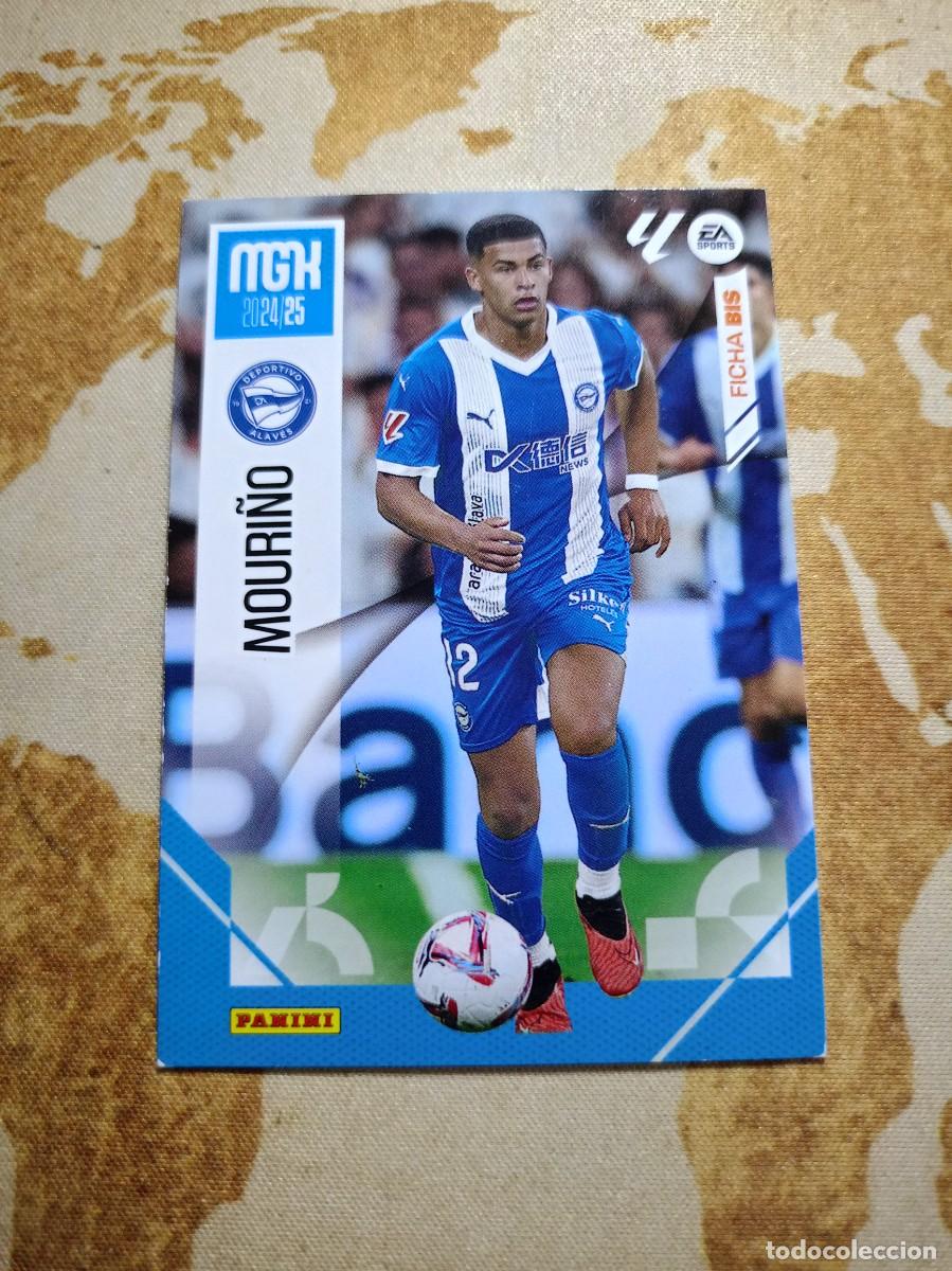 Cromos de f&uacute;tbol: # Alav&eacute;s 28 bis MOURI&Ntilde;O Megacracks 2024-25