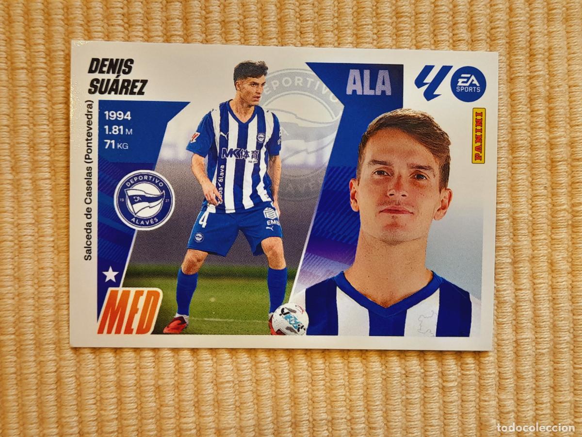 Cromos de f&uacute;tbol: CROMO 51 DENIS SUAREZ (ULTIMOS FICHAJES) DEPORTIVO ALAVES LIGA 25-26 2025 2026 &Aacute;LBUM ESTE