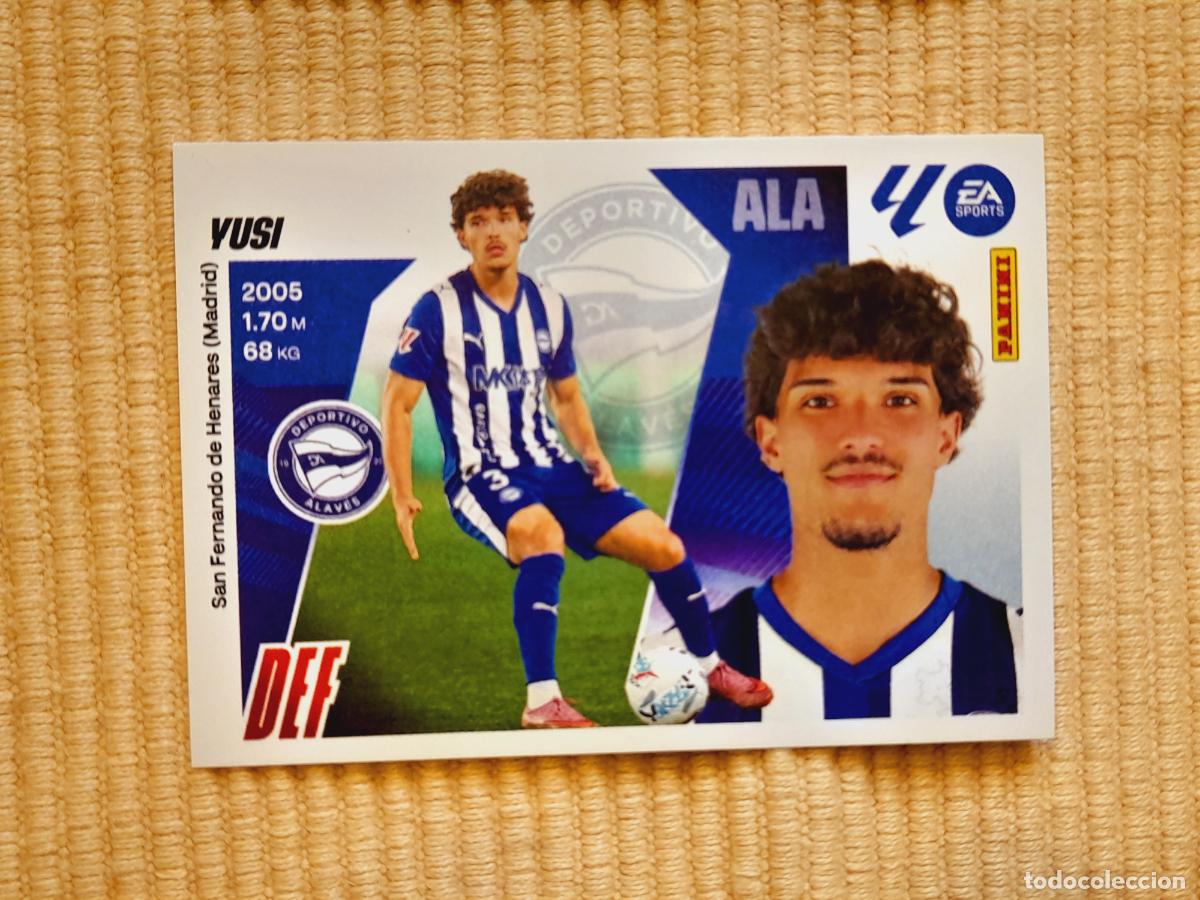 Football Stickers: CROMO 6 BIS YUSI (COLOCA) DEPORTIVO ALAVES LIGA 25-26 2025 2026 &Aacute;LBUM ESTE