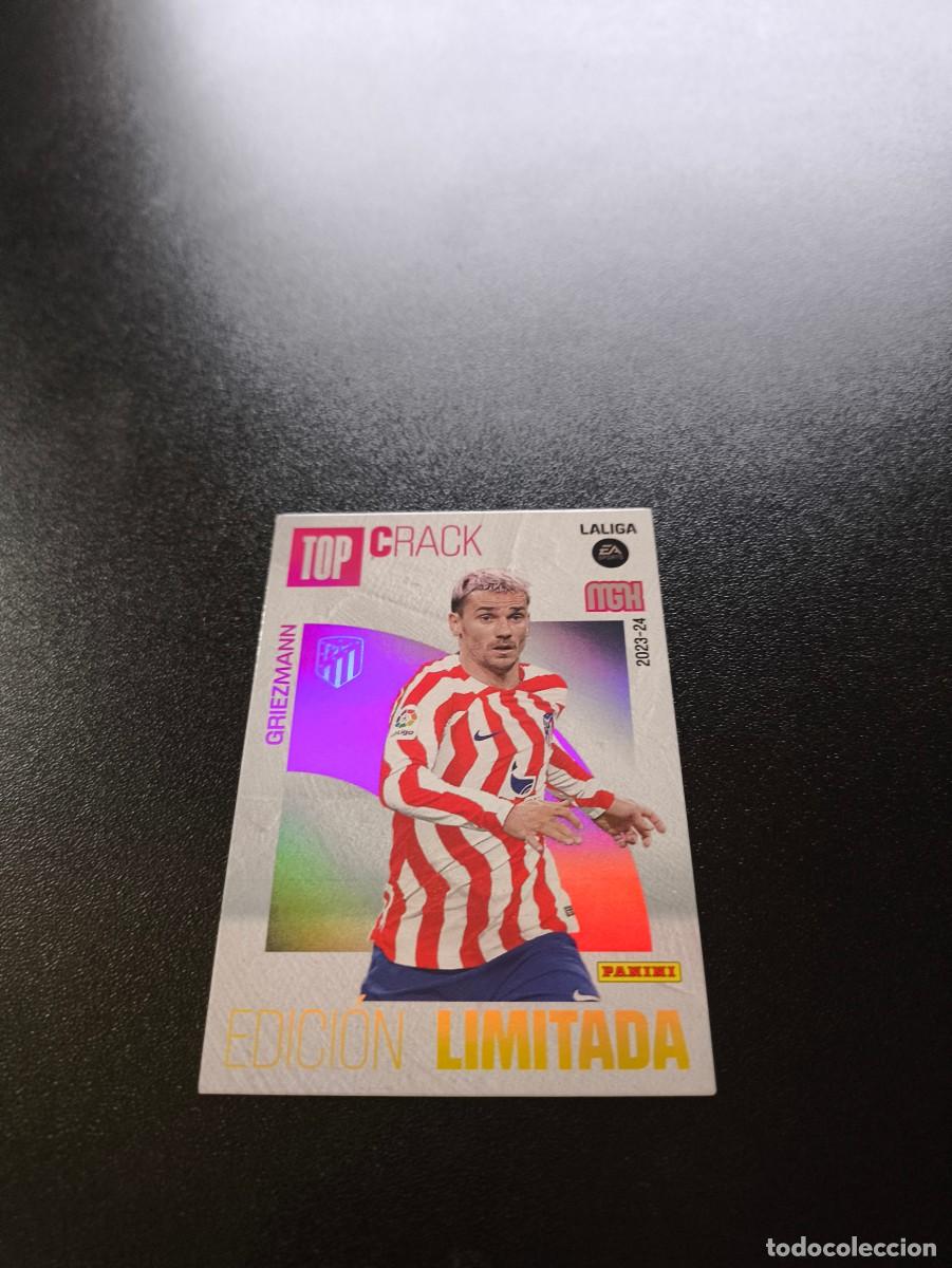 Cromos de f&uacute;tbol: Griezmann ATLETICO DE MADRID EDICION LIMITADA PANINI LIGA MEGACRACKS MGK 2023 2024 23 24 NO ESTE