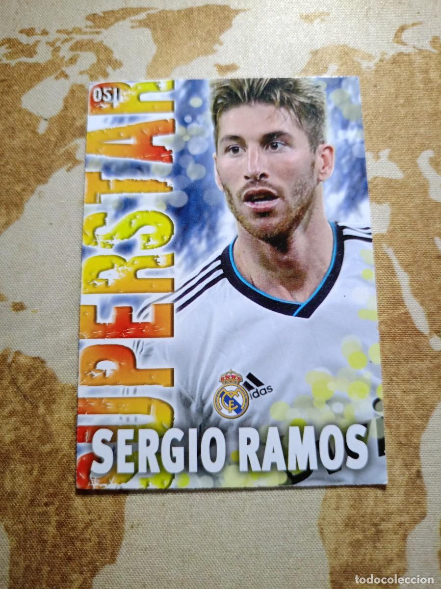Cromos de f&uacute;tbol: # Fichas de la liga 051 SERGIO RAMOS 2014