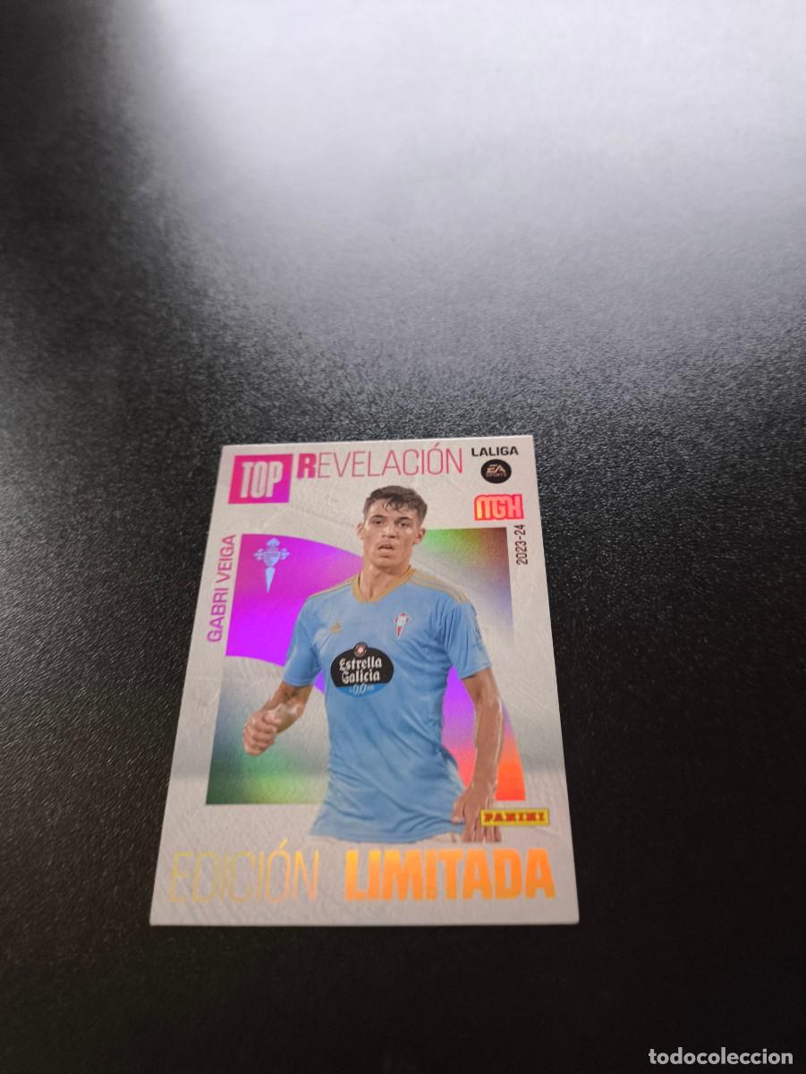 Cromos de f&uacute;tbol: Gabri Veiga CELTA EDICION LIMITADA PANINI LIGA MEGACRACKS MGK 2023 2024 23 24 NO ESTE