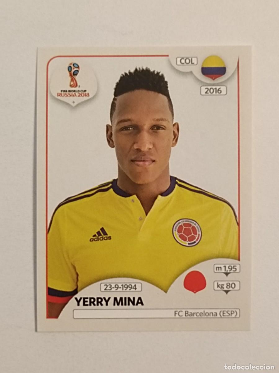 Cromos de f&uacute;tbol: #627 MINA (COLOMBIA) MUNDIAL RUSIA 2018 PANINI VERSION ROSA