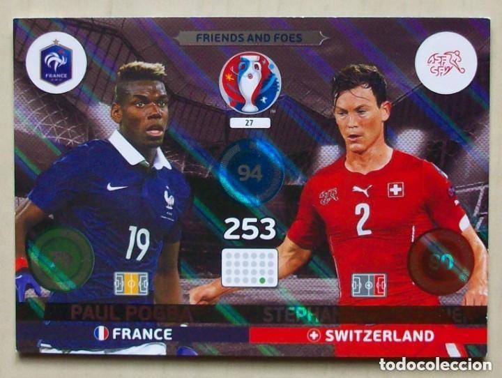 Cromos de f&uacute;tbol: 27 POGBA - LICHTSTEINER FRIENDS FICHAS ALBUM ADRENALYN XL EUROCOPA FRANCIA 2016