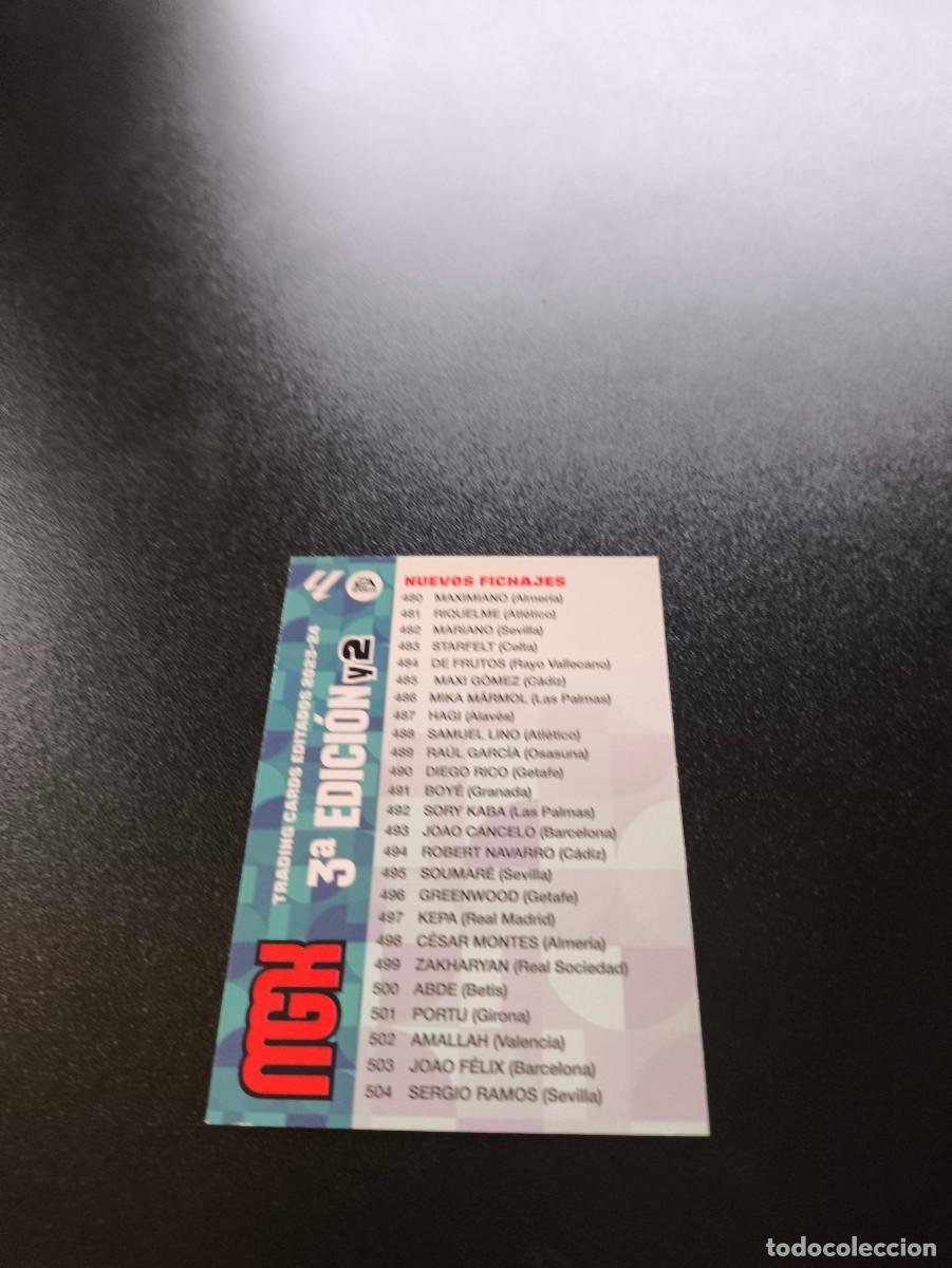 Cromos de f&uacute;tbol: CHECKLIST INDICE TERCERA EDICION Y 2 PANINI LIGA MEGACRACKS MGK 2023 2024 23 24 NO ESTE