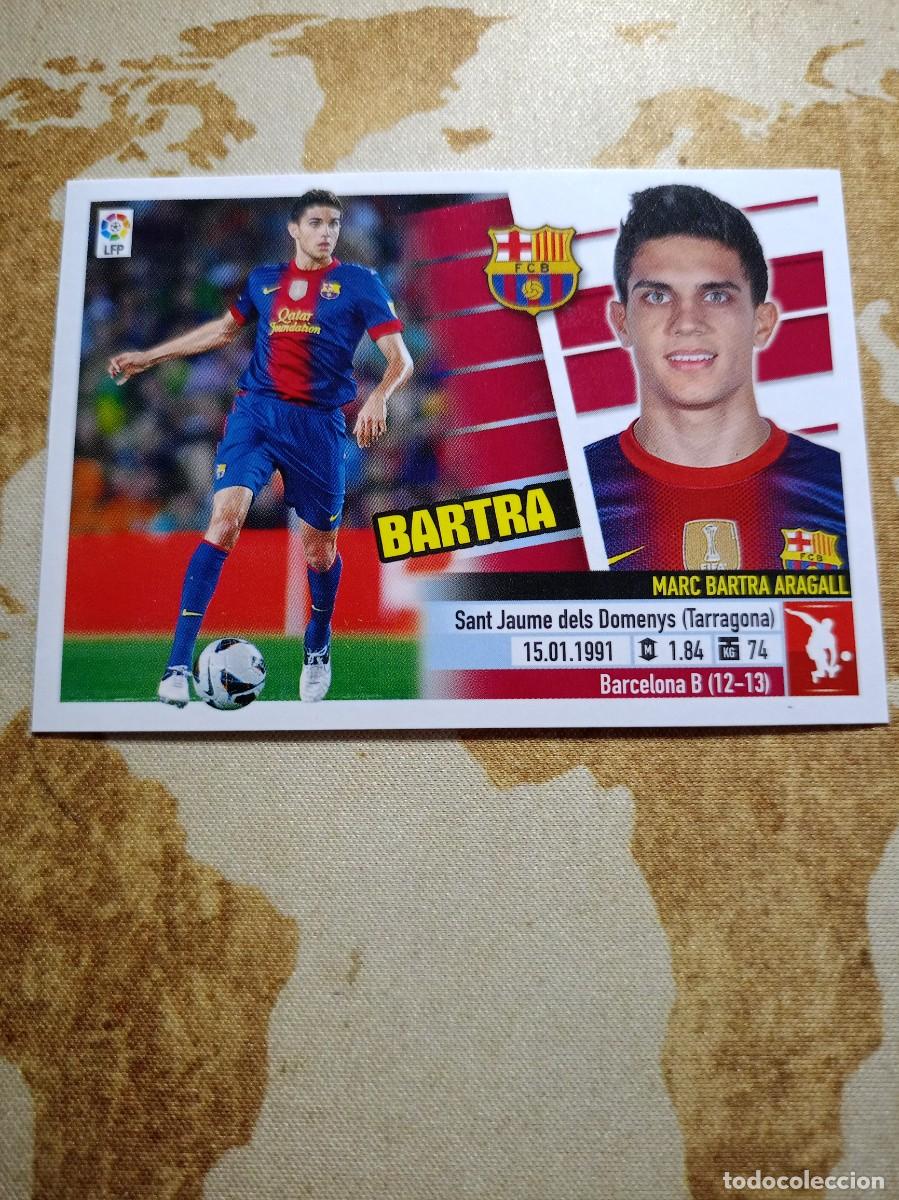 Cromos de f&uacute;tbol: # Barcelona 4 B BARTRA Liga este 2013-14