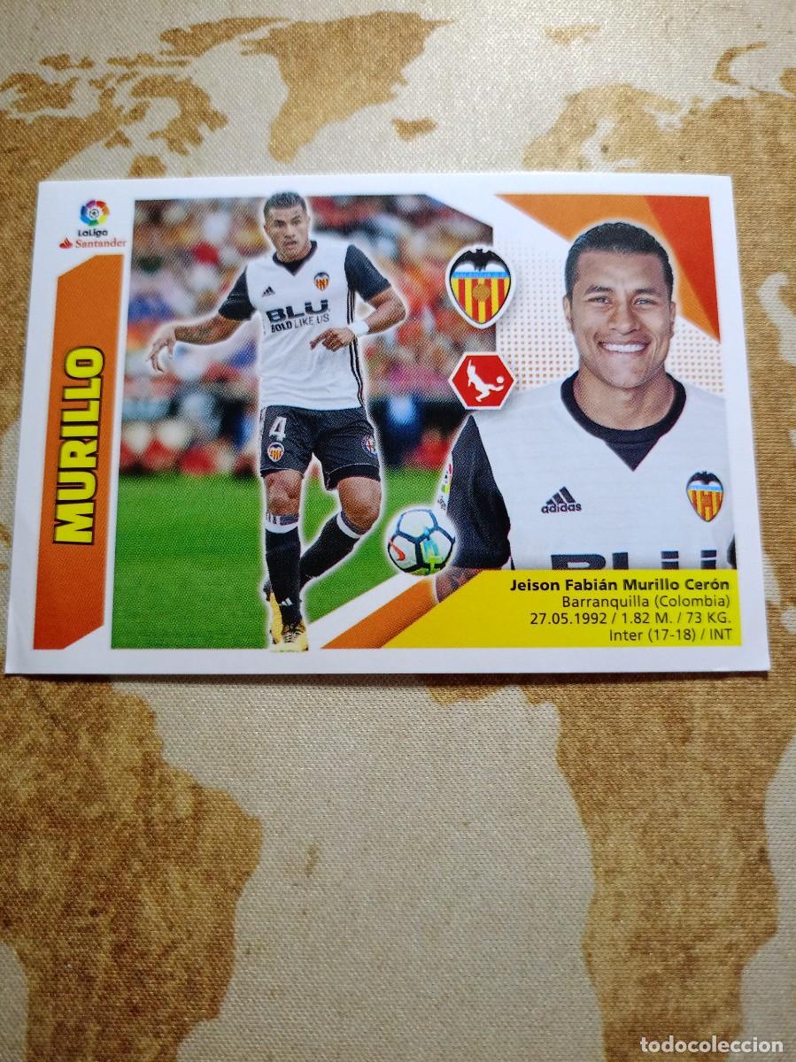 Cromos de f&uacute;tbol: # Fichaje 51 MURILLO Liga este 2017-18