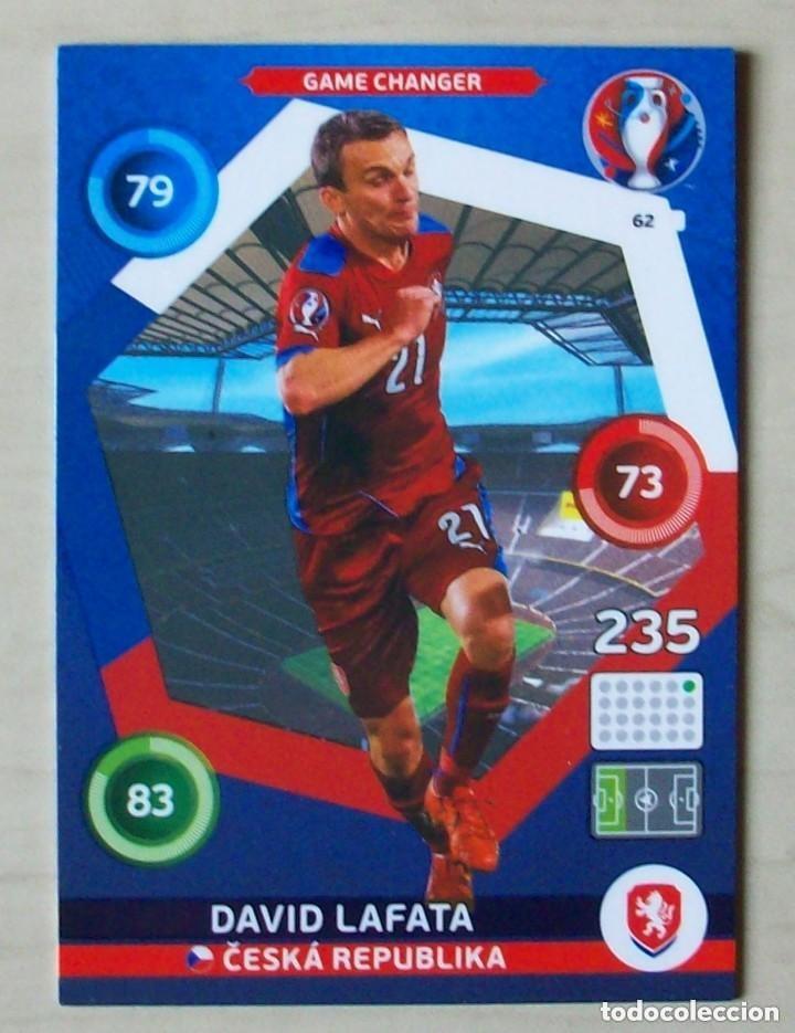 Cromos de f&uacute;tbol: 62 LAFATA REPUBLICA CHECA FICHAS ALBUM ADRENALYN XL EUROCOPA FRANCIA 2016