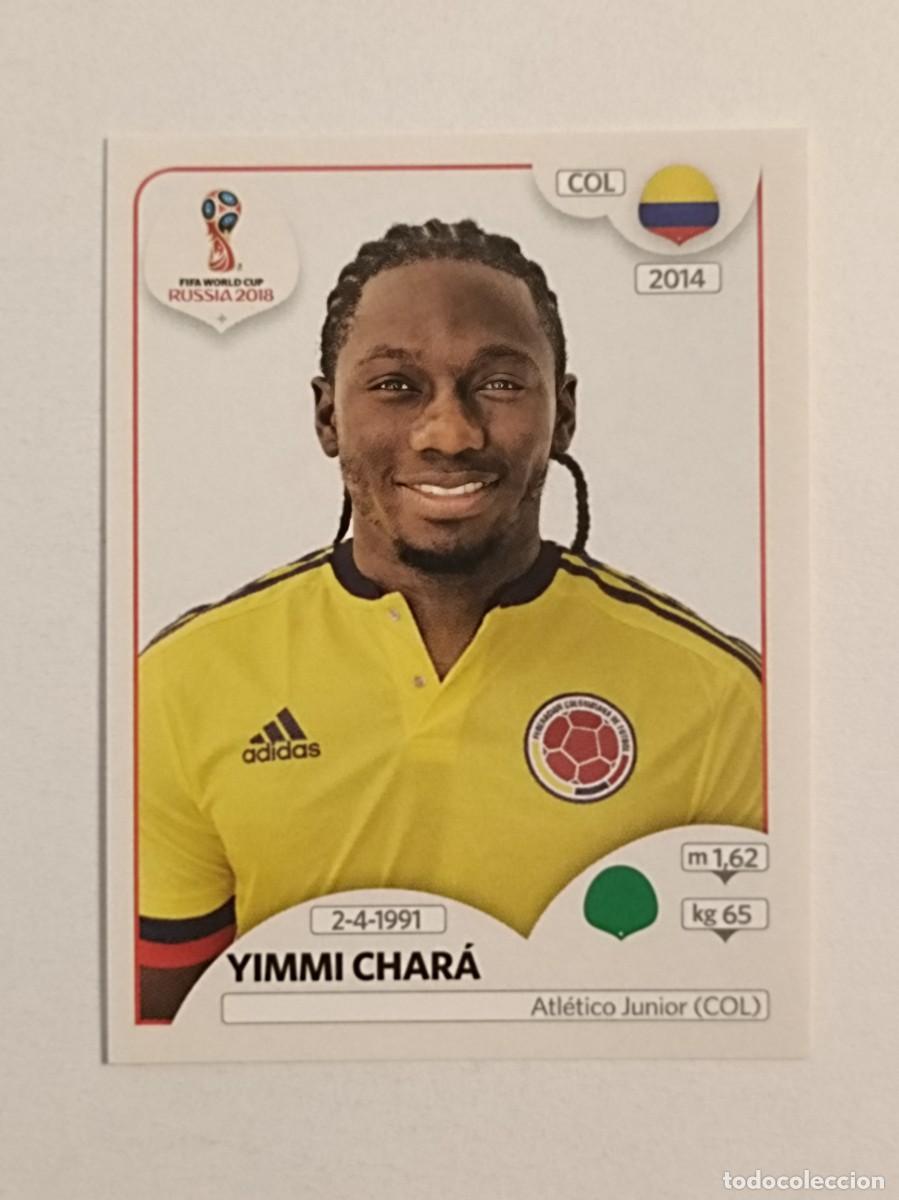 Fu&szlig;ball-Sticker: #638 CHARA (COLOMBIA) MUNDIAL RUSIA 2018 PANINI VERSION ROSA