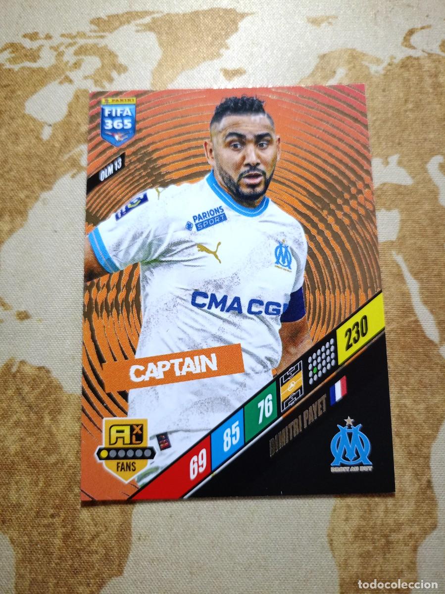 Fu&szlig;ball-Sticker: Fifa 365 OLM 13 DIMITRI PAYET 2024