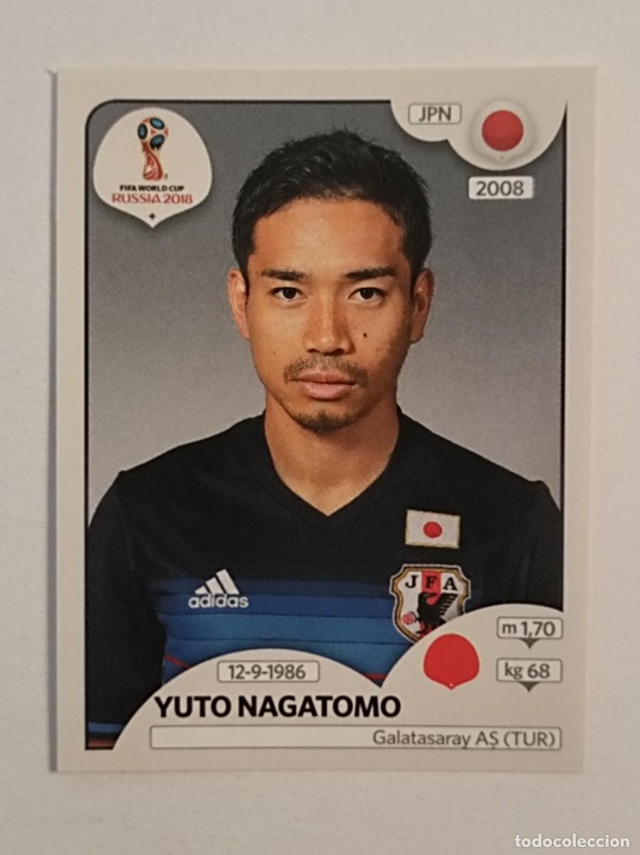 Cartes &agrave; collectionner de Football: #645 NAGATOMO (JAPON) MUNDIAL RUSIA 2018 PANINI VERSION ROSA