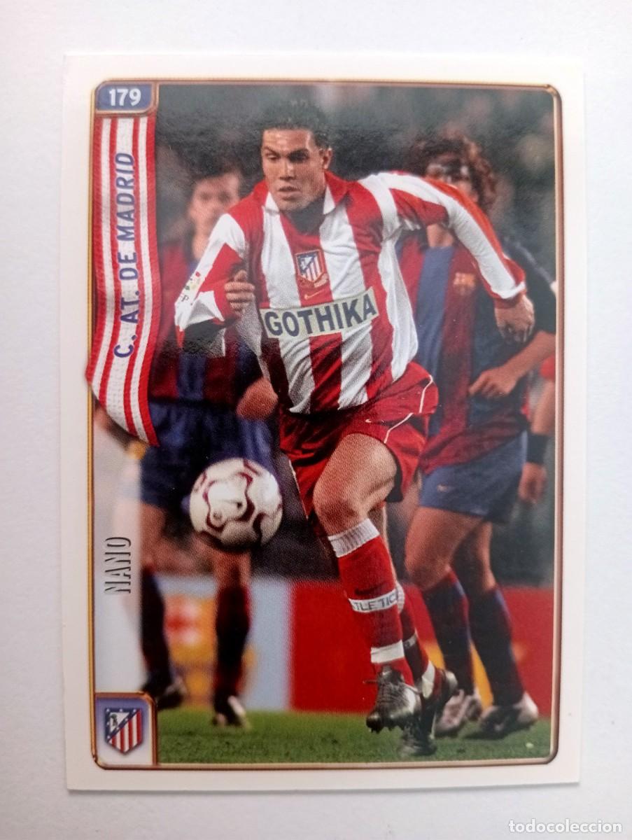 Cartes &agrave; collectionner de Football: CROMO FUTBOL ATLETICO DE MADRID MUNDI CROMO 2004-2005: NANO
