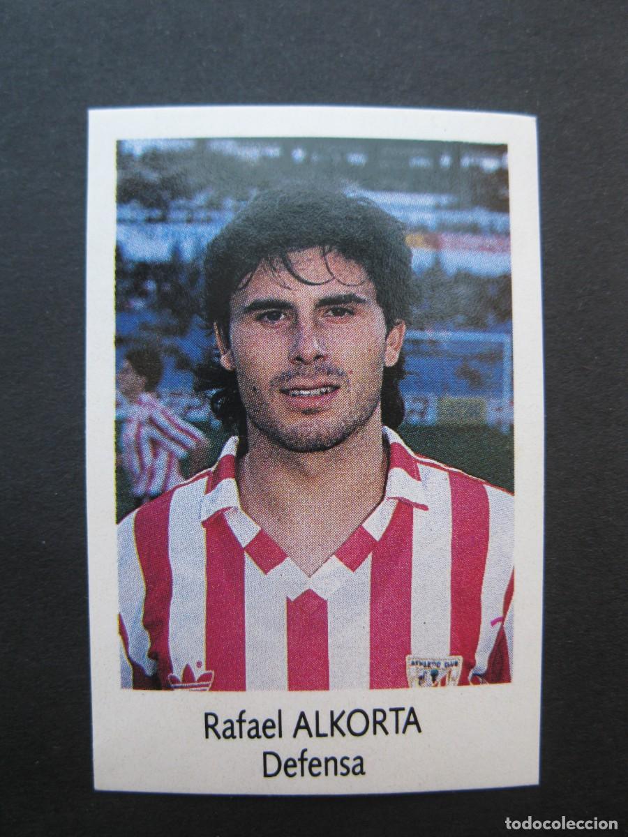 Figurine di Calcio: ALKORTA (ATHLETIC CLUB) - N&ordm; 28 - LIGA F&Uacute;TBOL 91-92 - BIMBO - NUNCA PEGADO.