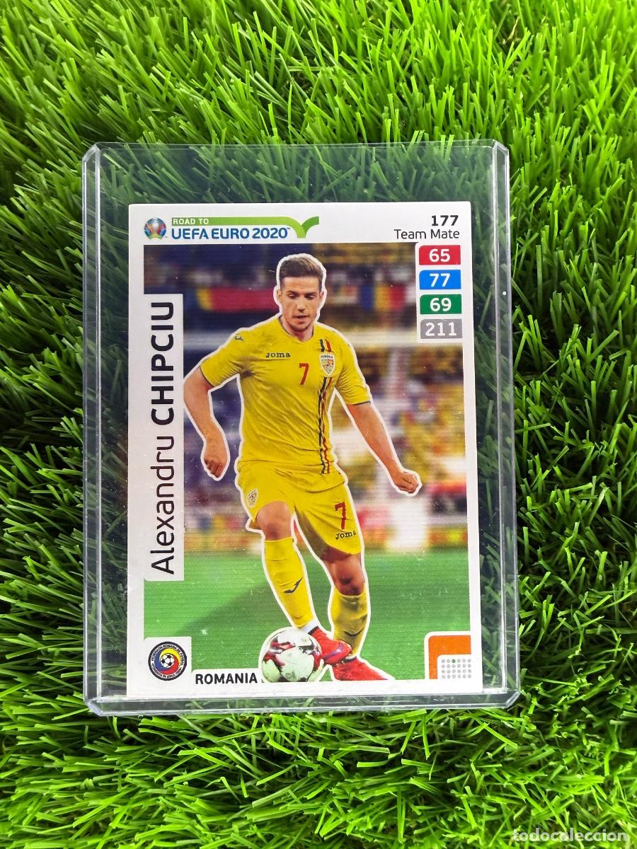 Cartes &agrave; collectionner de Football: N&ordm; 177 Alexandru Chipciu Ruman&iacute;a Adrenalyn XL Road to Euro 2020