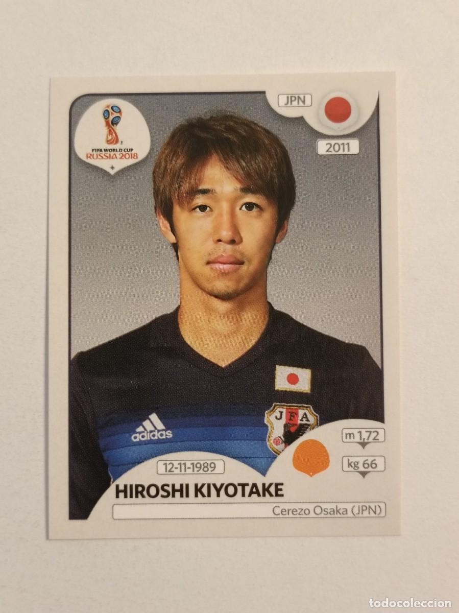 Cromos de f&uacute;tbol: #653 KIYOTAKE (JAPON) MUNDIAL RUSIA 2018 PANINI VERSION ROSA