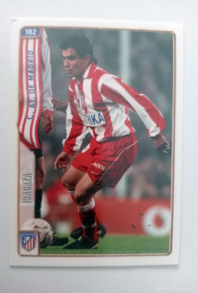 Cromos de f&uacute;tbol: CROMO FUTBOL ATLETICO DE MADRID MUNDI CROMO 2004-2005: IBAGAZA