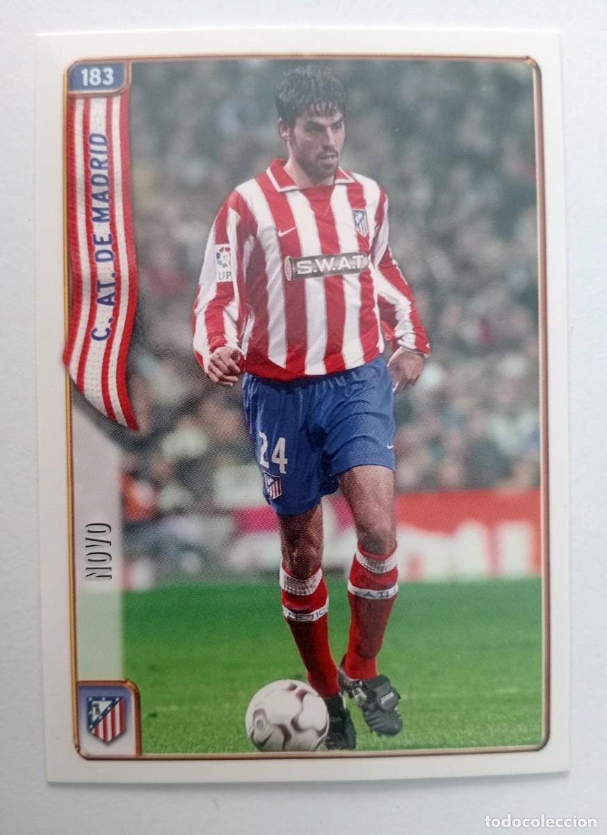 Cromos de f&uacute;tbol: CROMO FUTBOL ATLETICO DE MADRID MUNDI CROMO 2004-2005: NOVO