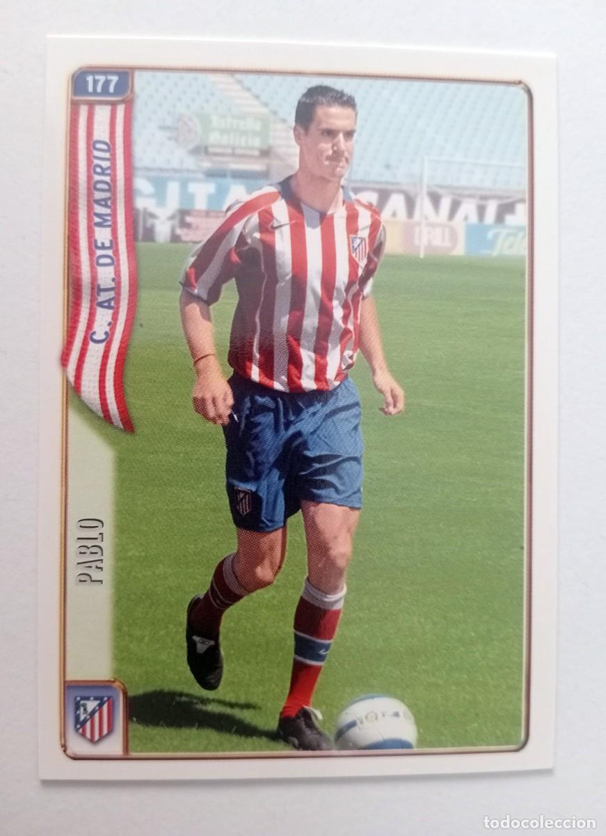 Cromos de f&uacute;tbol: CROMO FUTBOL ATLETICO DE MADRID MUNDI CROMO 2004-2005: PABLO IBA&Ntilde;EZ