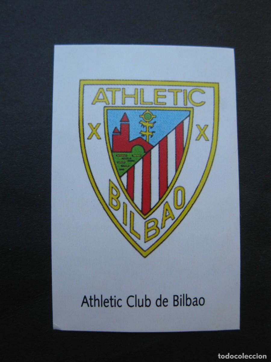 Cromos de f&uacute;tbol: ESCUDO DEL ATHLETIC CLUB - N&ordm; 25 - LIGA F&Uacute;TBOL 91-92 - BIMBO - NUNCA PEGADO.