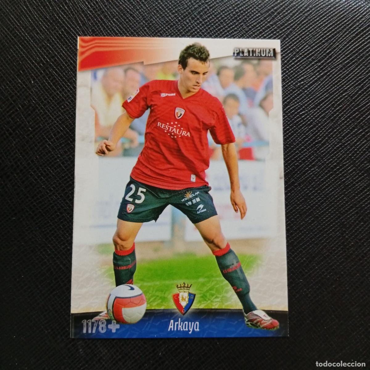 Cromos de f&uacute;tbol: 1178 ARKAYA OSASUNA MUNDICROMO QUIZ GAME 2008 2009 FUTBOL 08 09 - A88 PG44 FICHAJE