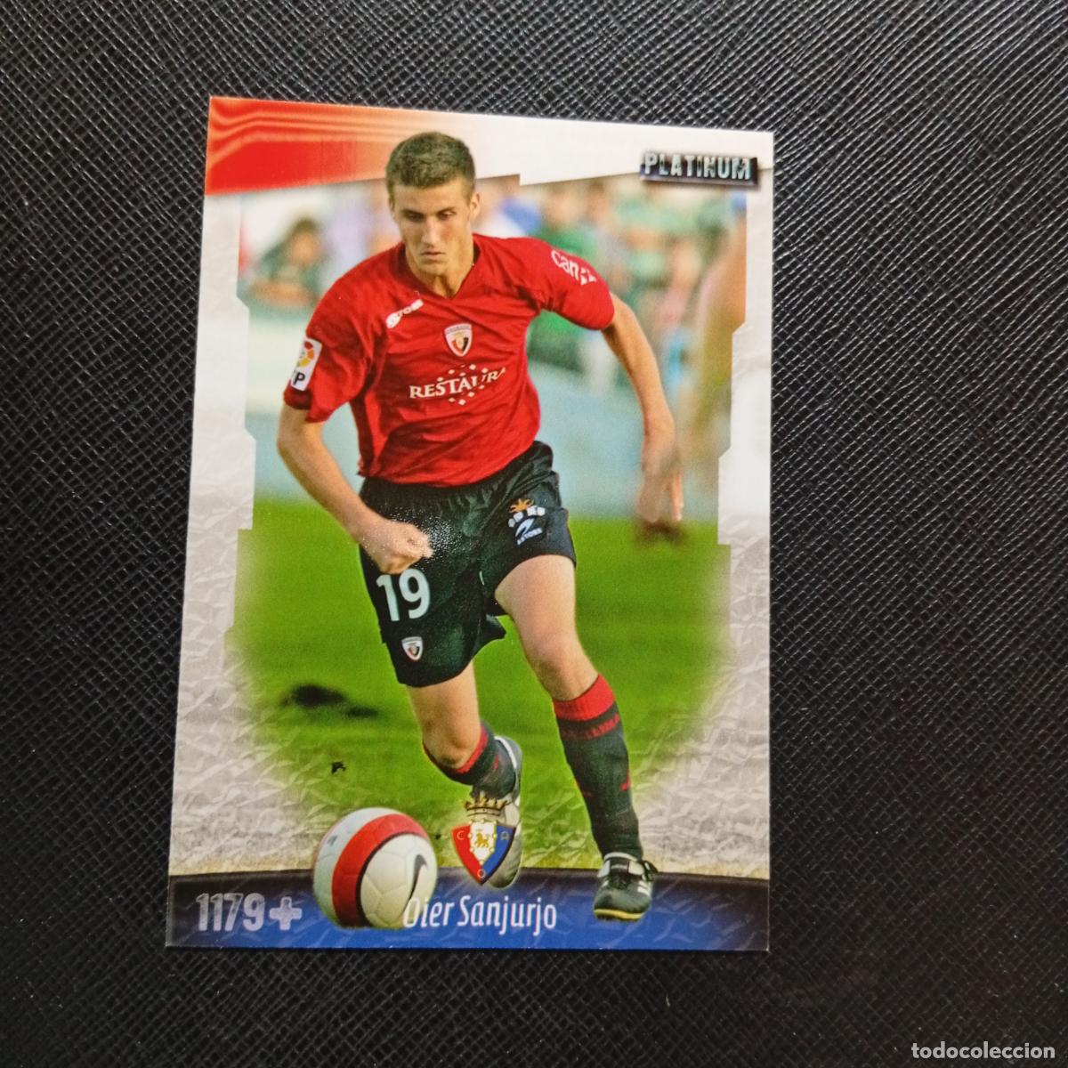 Cromos de f&uacute;tbol: 1179 OIER SANJURJO OSASUNA MUNDICROMO QUIZ GAME 2008 2009 FUTBOL 08 09 - A88 PG45 FICHAJE