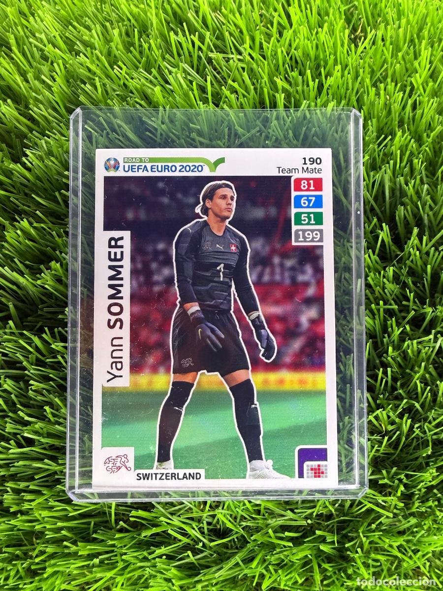 Cromos de f&uacute;tbol: N&ordm; 190 Yann Sommer Suiza Adrenalyn XL Road to Euro 2020