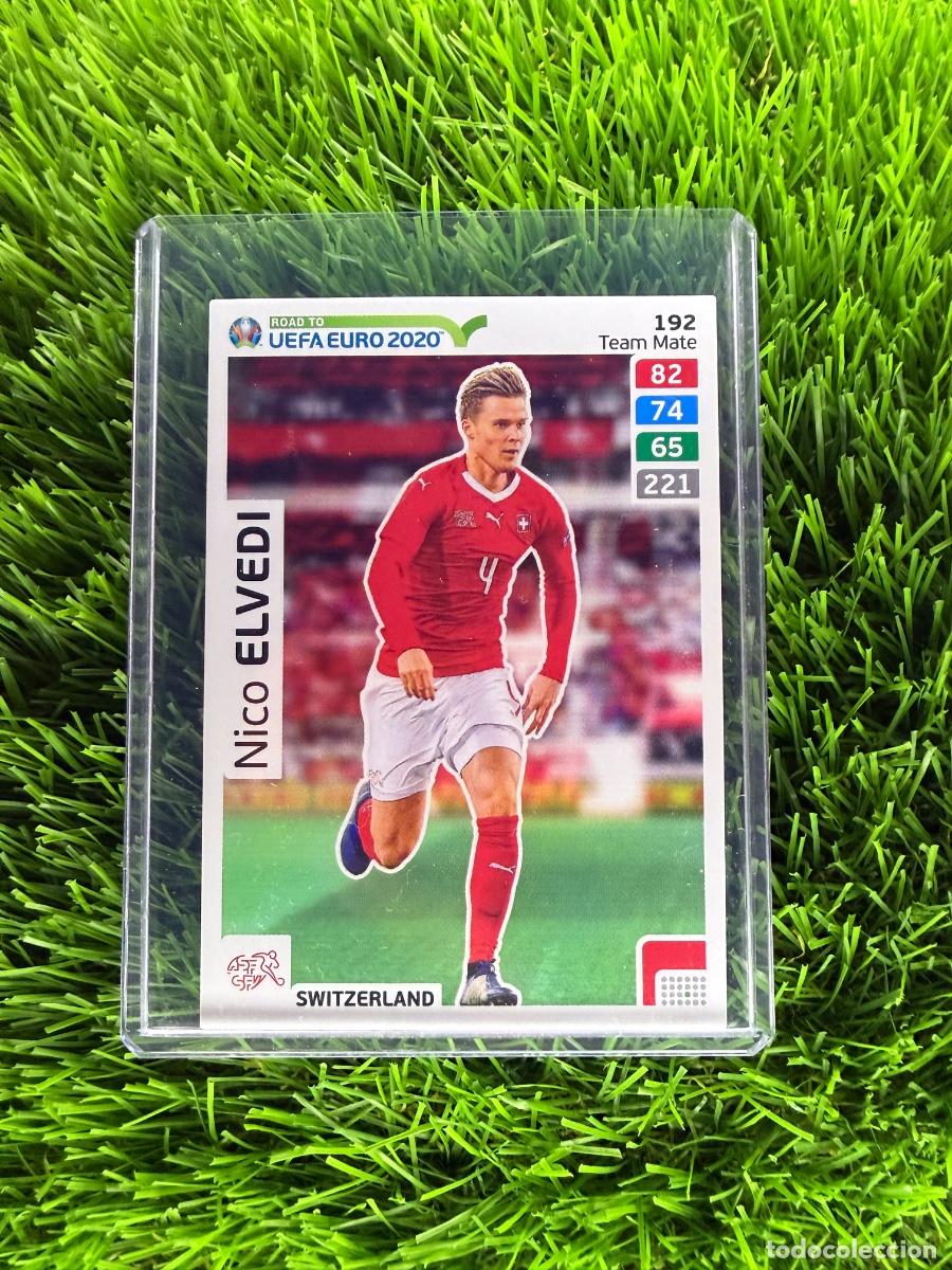 Cromos de f&uacute;tbol: N&ordm; 192 Nico Elvedi Suiza Adrenalyn XL Road to Euro 2020