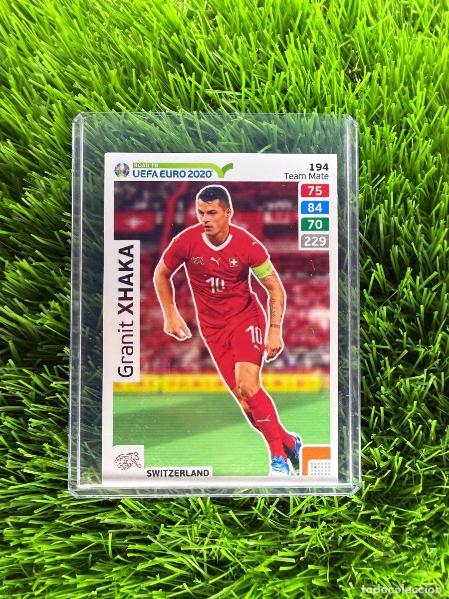 Cromos de f&uacute;tbol: N&ordm; 194 Granit Xhaka Suiza Adrenalyn XL Road to Euro 2020