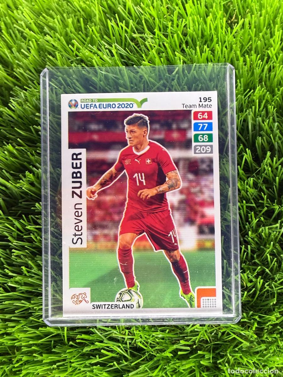 Cromos de f&uacute;tbol: N&ordm; 195 Steven Zuber Suiza Adrenalyn XL Road to Euro 2020