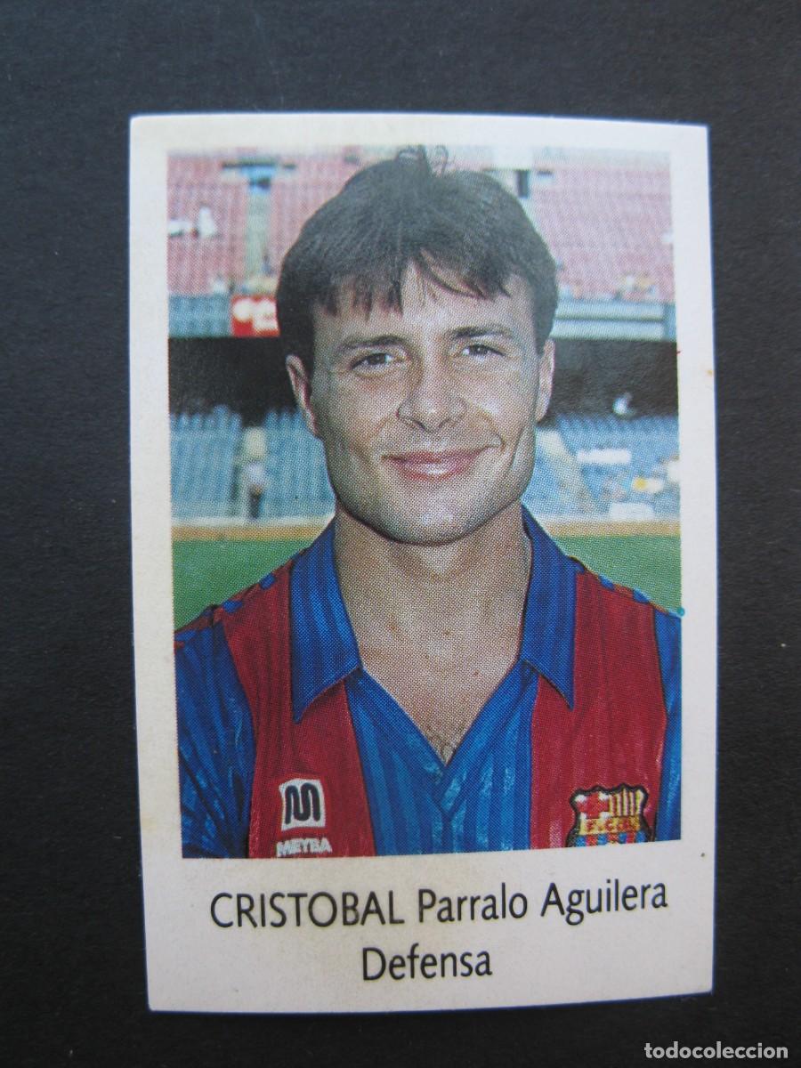 Cromos de Futebol: CRISTOBAL (F.C. BARCELONA) - N&ordm; 18 - LIGA F&Uacute;TBOL 91-92 - BIMBO - NUNCA PEGADO.
