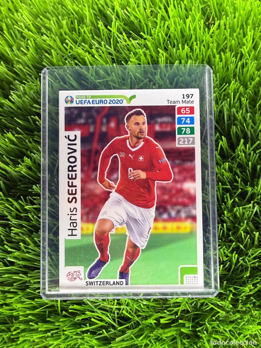 Cromos de f&uacute;tbol: N&ordm; 197 Haris Seferovic Suiza Adrenalyn XL Road to Euro 2020