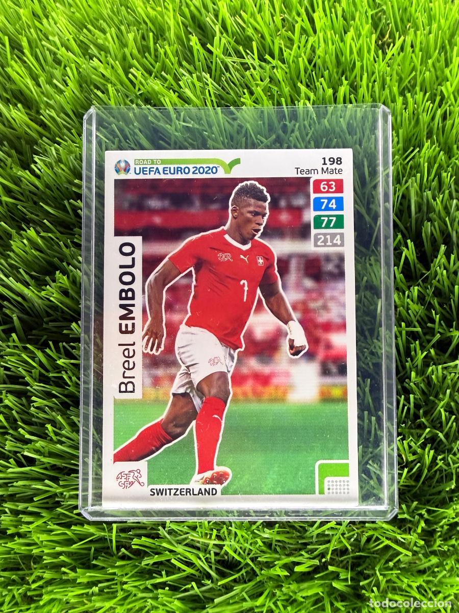 Cromos de f&uacute;tbol: N&ordm; 198 Breel Embolo Suiza Adrenalyn XL Road to Euro 2020