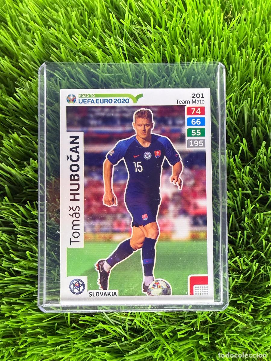 Cromos de f&uacute;tbol: N&ordm; 201 Tom&aacute;s Hubocan Eslovaquia Adrenalyn XL Road to Euro 2020
