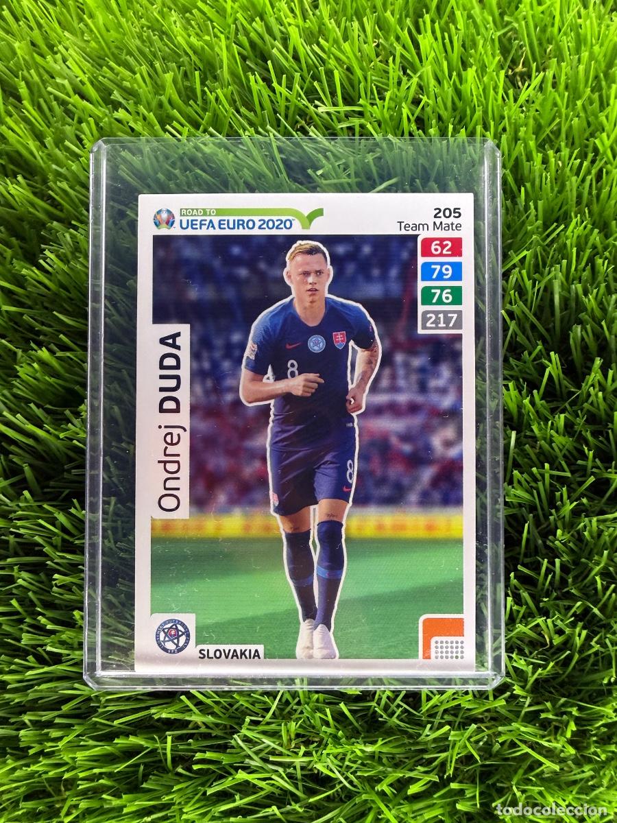 Cromos de f&uacute;tbol: N&ordm; 205 Ondrej Duda Eslovaquia Adrenalyn XL Road to Euro 2020