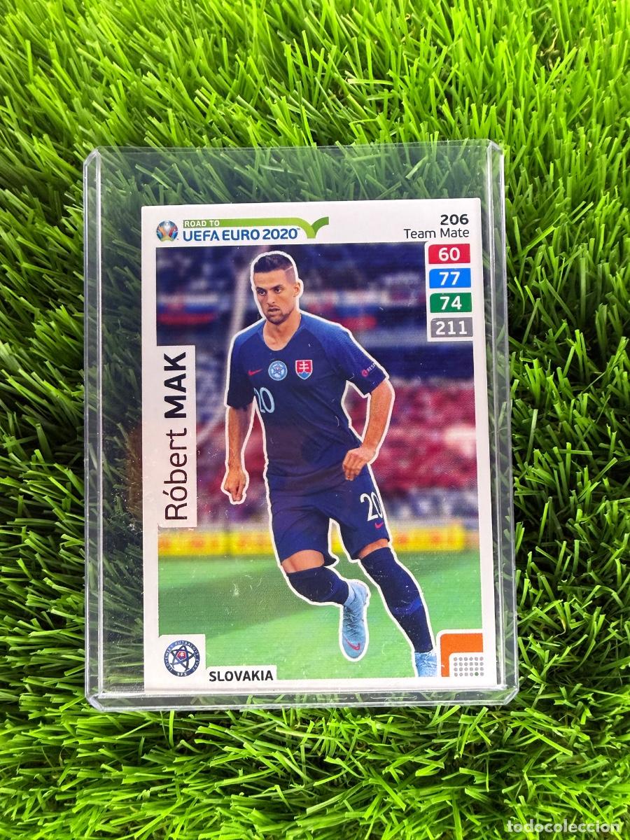 Cromos de f&uacute;tbol: N&ordm; 206 R&oacute;bert Mak Eslovaquia Adrenalyn XL Road to Euro 2020
