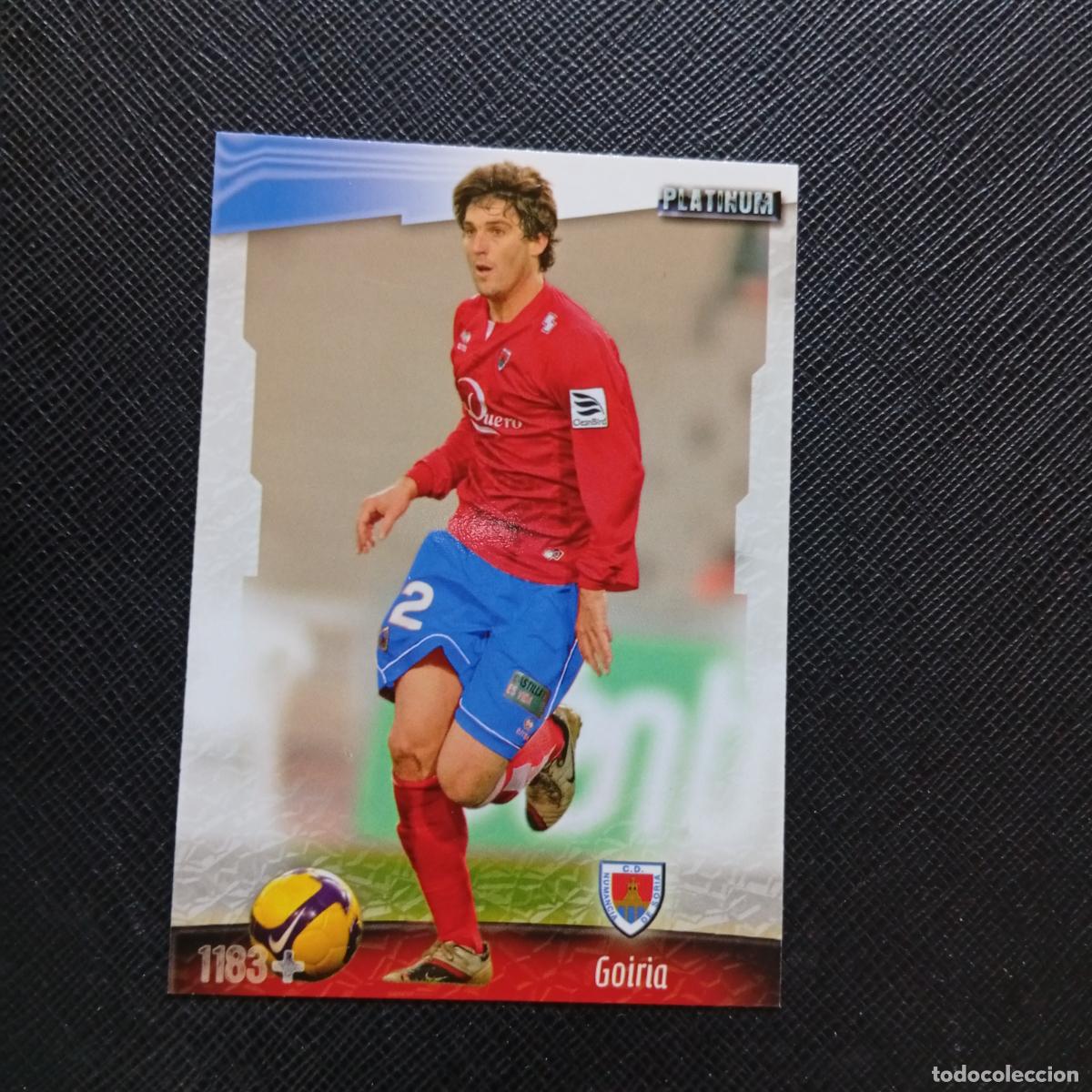 Cromos de f&uacute;tbol: 1183 GOIRIA NUMANCIA MUNDICROMO QUIZ GAME 2008 2009 FUTBOL 08 09 - A88 PG47 FICHAJE