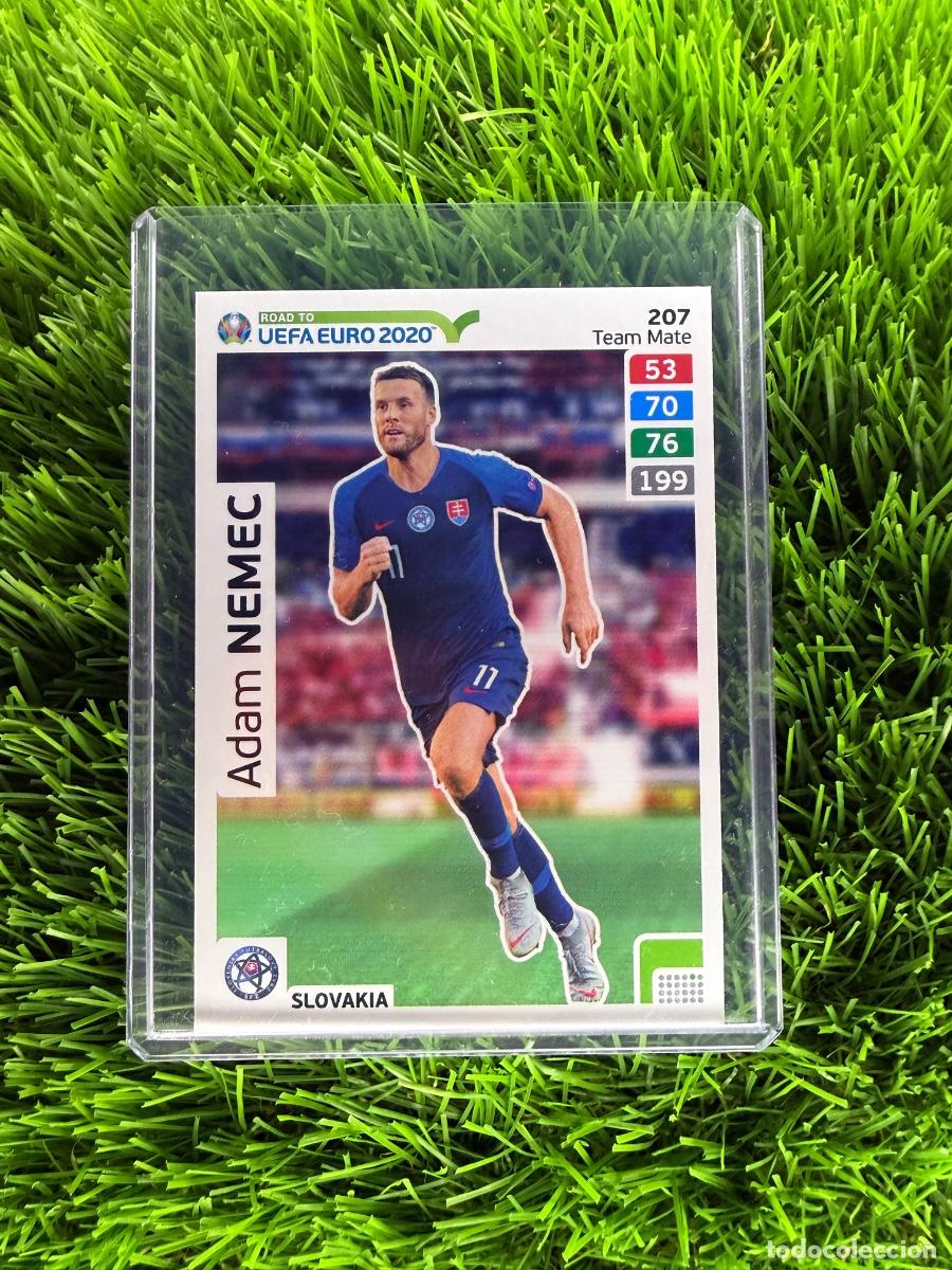 Cromos de f&uacute;tbol: N&ordm; 207 Adam Nemec Eslovaquia Adrenalyn XL Road to Euro 2020