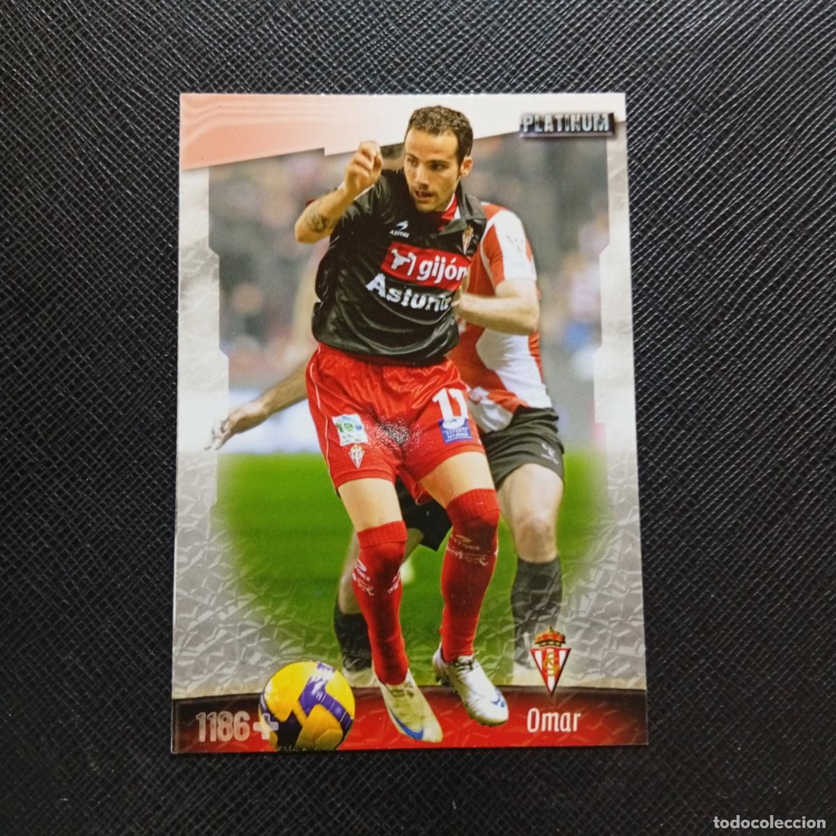 Cromos de f&uacute;tbol: 1186 OMAR SPORTING GIJON MUNDICROMO QUIZ GAME 2008 2009 FUTBOL 08 09 - A88 PG48 FICHAJE