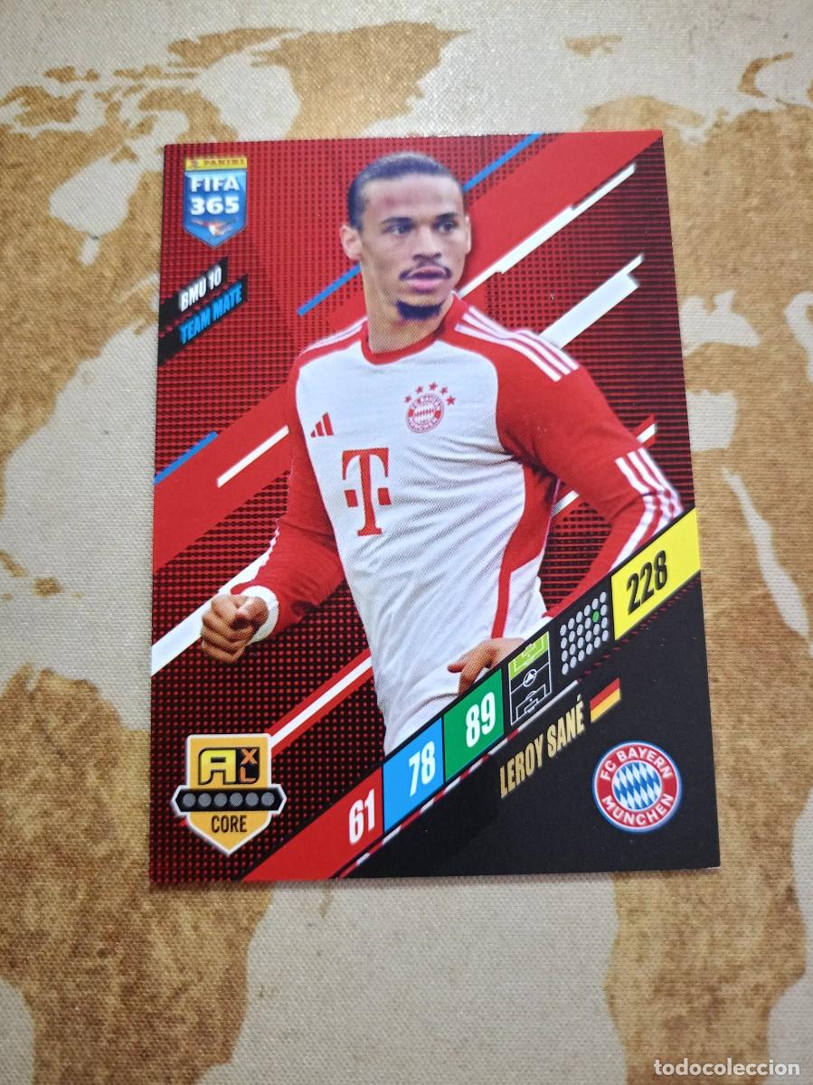 Cromos de f&uacute;tbol: Fifa 365 BMU 18 LEROY SAN&Eacute; 2024