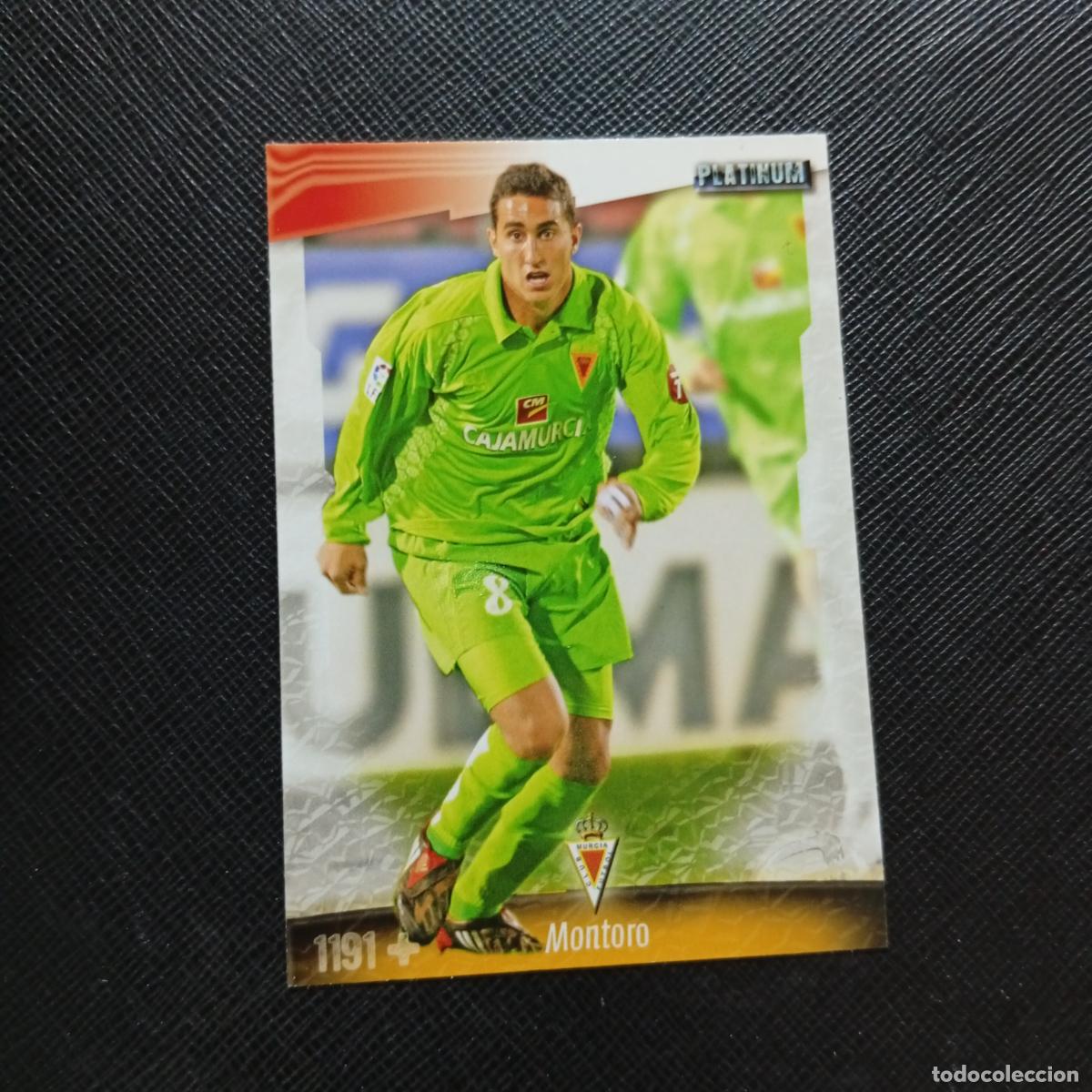 Cromos de f&uacute;tbol: 1191 MONTORO MURCIA MUNDICROMO QUIZ GAME 2008 2009 FUTBOL 08 09 - A88 PG52 FICHAJE