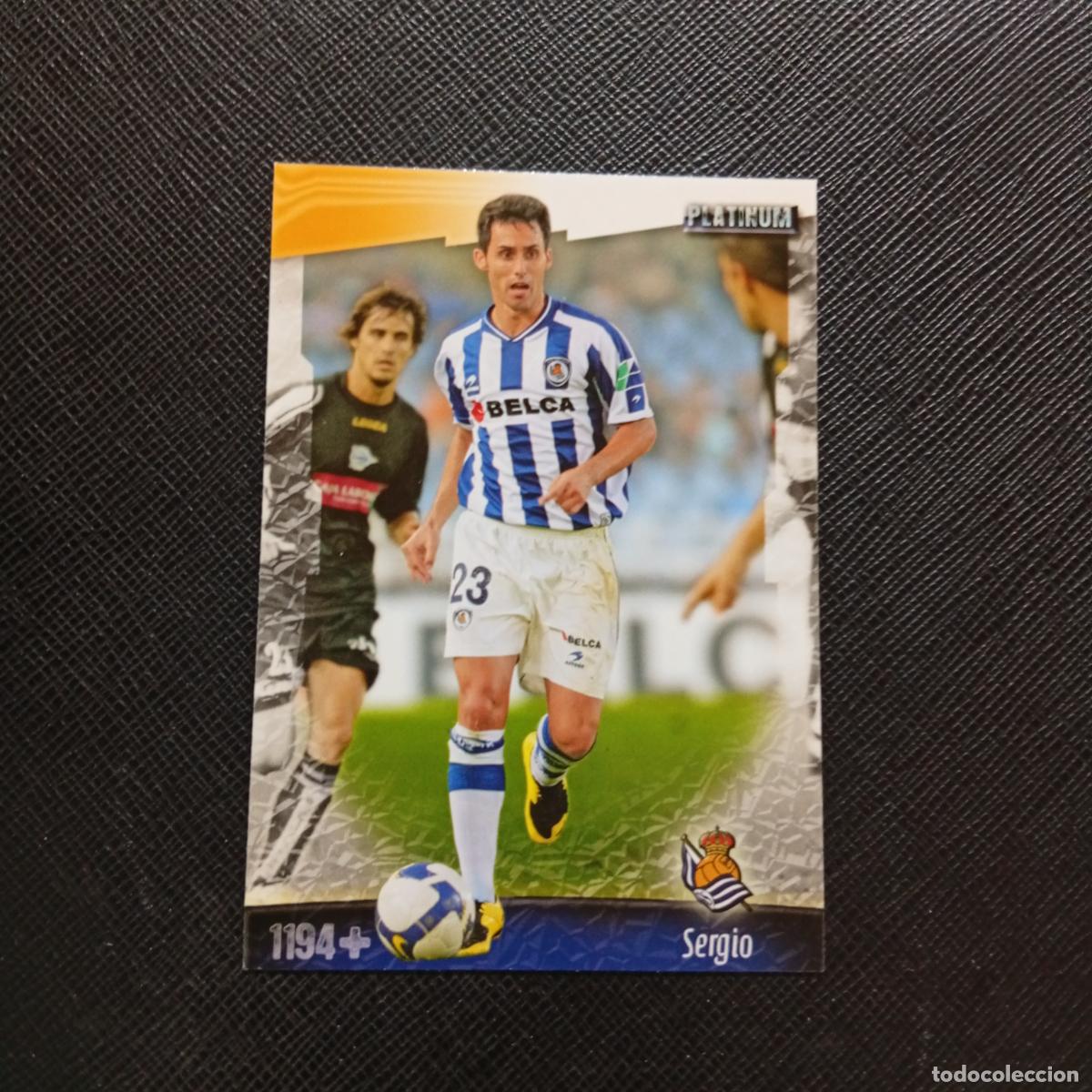 Cromos de f&uacute;tbol: 1194 SERGIO REAL SOCIEDAD MUNDICROMO QUIZ GAME 2008 2009 FUTBOL 08 09 - A88 PG57 FICHAJE