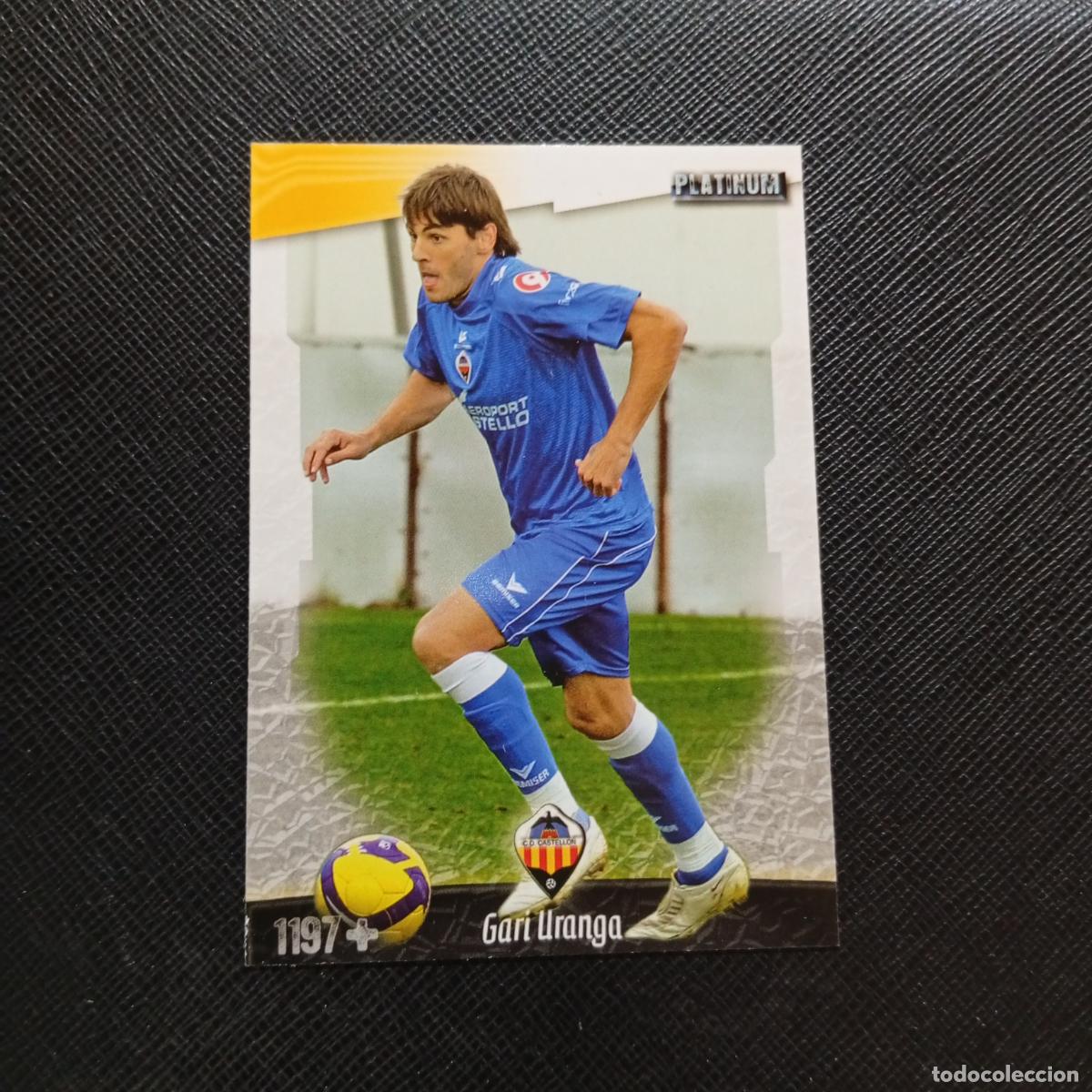 Cromos de f&uacute;tbol: 1197 GARI URANGA CASTELLON MUNDICROMO QUIZ GAME 2008 2009 FUTBOL 08 09 - A88 PG62 FICHAJE